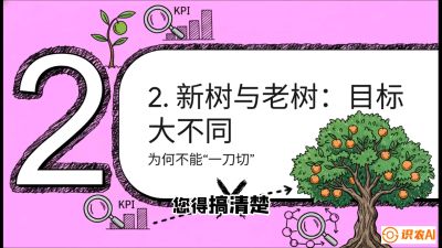第3节：【春肥策略】开春底肥：新树&ldquo;扩版图&rdquo;，老树&ldquo;点引擎&rdquo;，课程：《柑橘底肥&ldquo;翻身账&rdquo;：从改土到高产的实战全书》