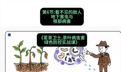 第06节：看不见的敌人&mdash;&mdash;地下害虫与根部病害，课程：《茗茶卫士&mdash;&mdash;茶叶病虫害绿色防控实战课》#识农AI